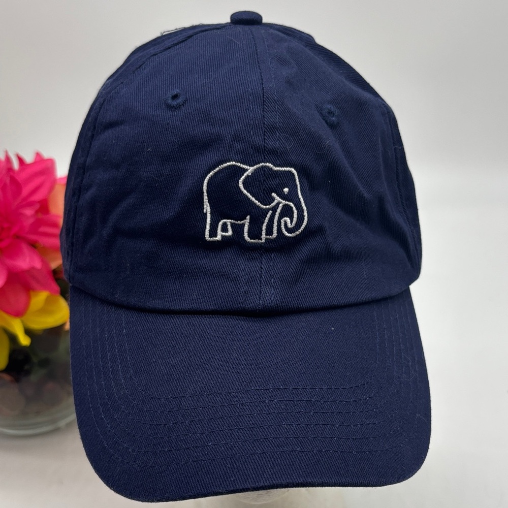 Sarengetee Navy Blue Elephant Kids Cap
